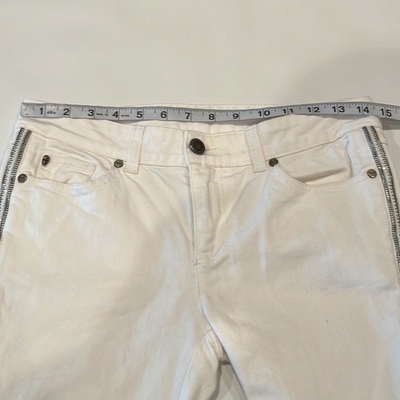 Alexander McQueen Mid Rise Ankle Size EUR 40 Embellished Side Zippers Designer - Picture 4 of 16